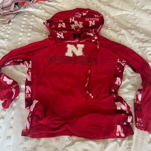 Nebraska Red Hoodie Sweatshirt